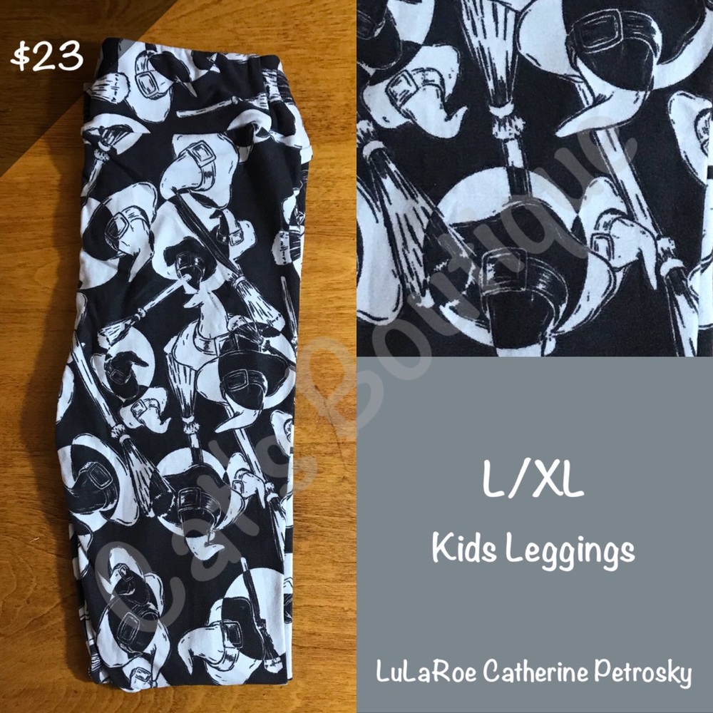 LuLaRoe Halloween 🎃 👻 Kids L/XL Leggings